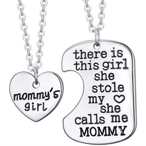 Mommy's Girl Heart Necklace