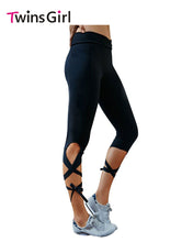 TwinsGirl Athleisure Cowgirl Bandage Leggings