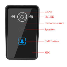 720P HD Wireless Wifi Remote Doorbell Intercom System Night Vision Waterproof Video Camera Phone Home Security
