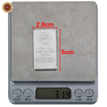 Engelhard 1 Oz Fine .999 Silver Plated Bullion Bar