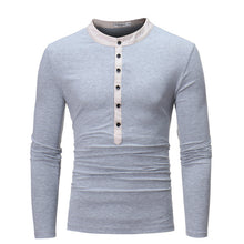 YJSFG HOUSE Mens Athleisure Long Sleeve T-shirt