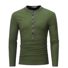 YJSFG HOUSE Mens Athleisure Long Sleeve T-shirt