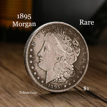 One Troy Ounce .999 Silver Clad 1895 Morgan Silver Dollar Tribute Coin