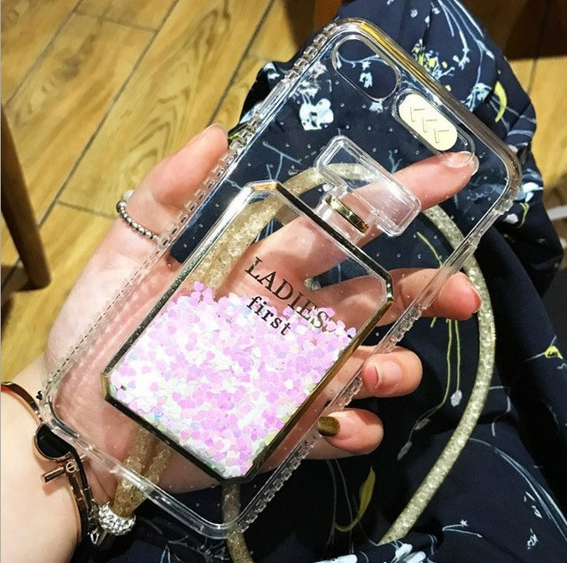 iPhone Luxury Glitter Calling Flash Light Case