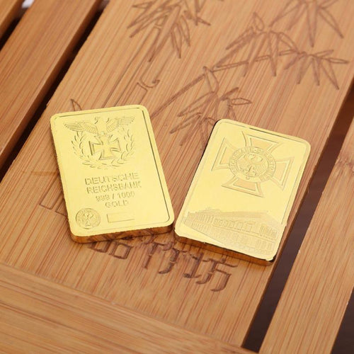 German Gold Plated  Bullion Bar