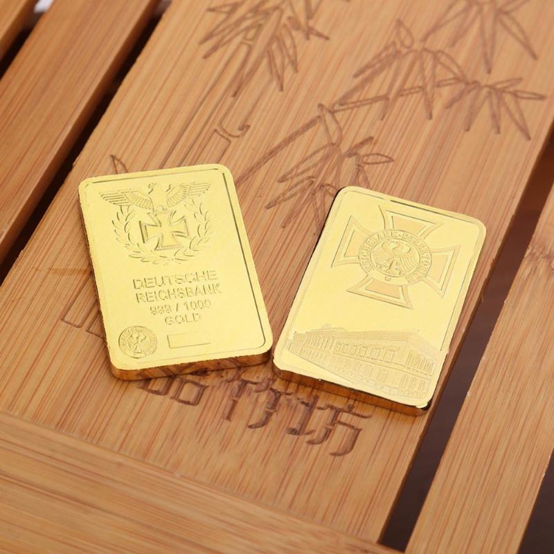 German Gold Plated  Bullion Bar