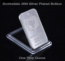 .999 Silver Plated Scottsdale Bullion One Troy Ounce