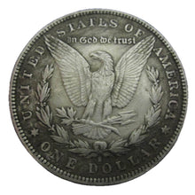 One Troy Ounce .999 Silver Clad 1885 Morgan Silver Dollar Copy Coin