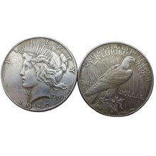 1927 Peace Dollar Silver Clad Copy Coin