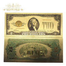 24k Gold Foil 7 Piece USA Money Sets