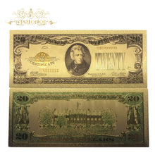 24k Gold Foil 7 Piece USA Money Sets