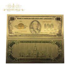 24k Gold Foil 7 Piece USA Money Sets