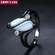 Opal & Black Gold Ring Offer