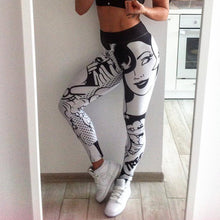 Zutter New 3D Letter Print Leggings
