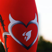 Zutter Sexy Heart Print Workout Leggings