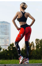 Zutter Sexy Heart Print Workout Leggings