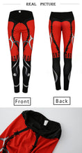 Zutter Sexy Heart Print Workout Leggings