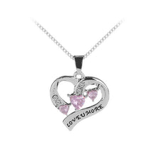 Mother Daughter Forever Necklace In My Heart I Love You More