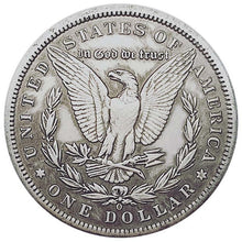 One Troy Ounce .999 Silver Clad 1879-P-O-S-CC Morgan Silver Dollar Copy Coin