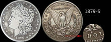 One Troy Ounce .999 Silver Clad 1879-P-O-S-CC Morgan Silver Dollar Copy Coin
