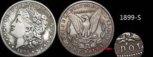 One Troy Ounce .999 Silver Clad 1899-P-O-S Morgan Silver Dollar Copy Coin