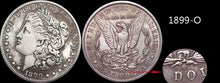 One Troy Ounce .999 Silver Clad 1899-P-O-S Morgan Silver Dollar Copy Coin