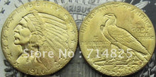1916-S $5 GOLD Indian Half Eagle COIN