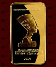 Commemorative Cleopatra Gold Plated Bullion One Troy Ounce